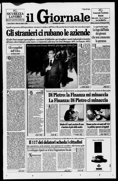 Il giornale : quotidiano del mattino